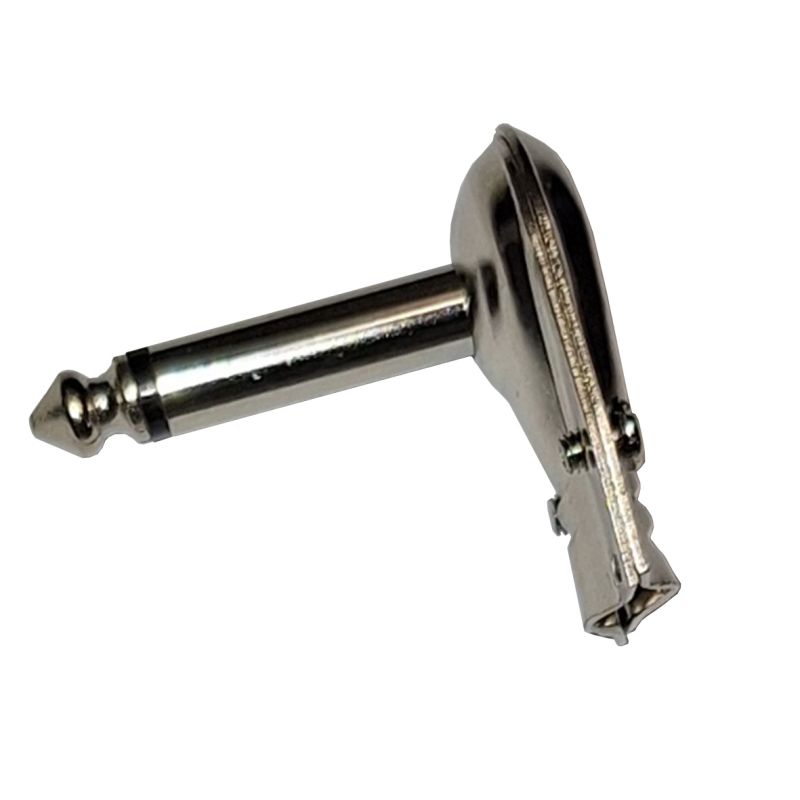 Spinotto jack metallico Ø6,3 90°