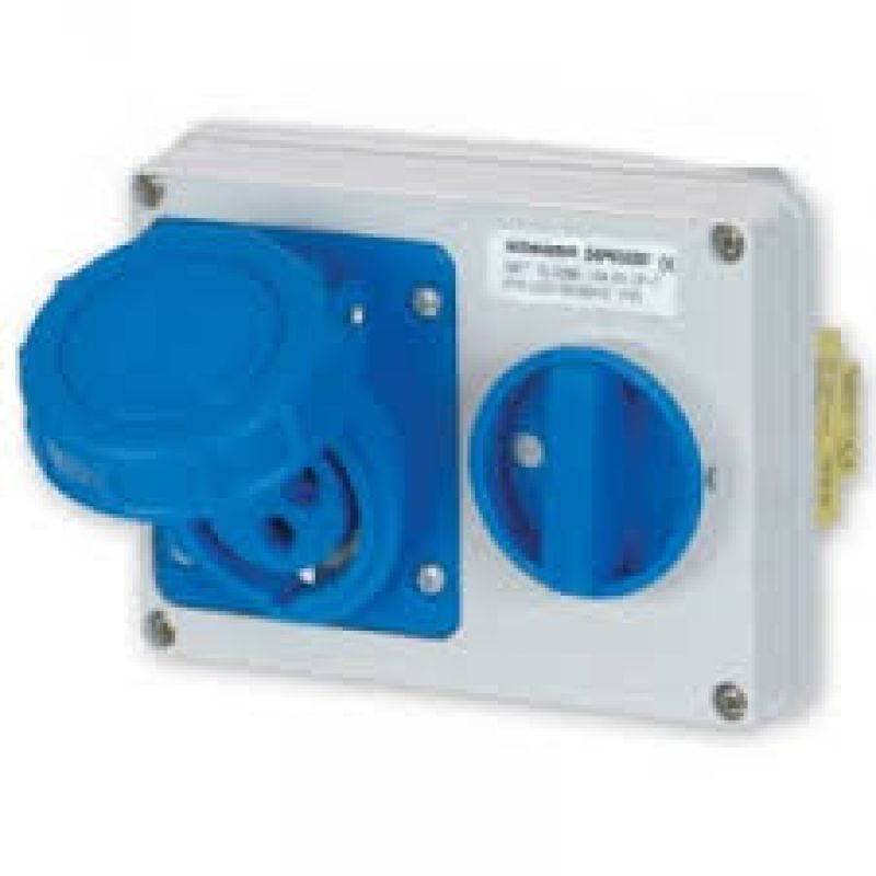 Presa elettrica supplementare 220V 2x16A+T