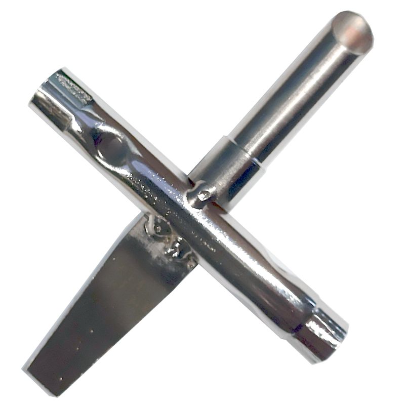 Raschiatore diffusore gas + chiave M8